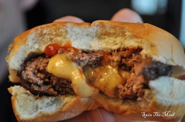 Alguns de nossos deliciosos hambúrgueres...