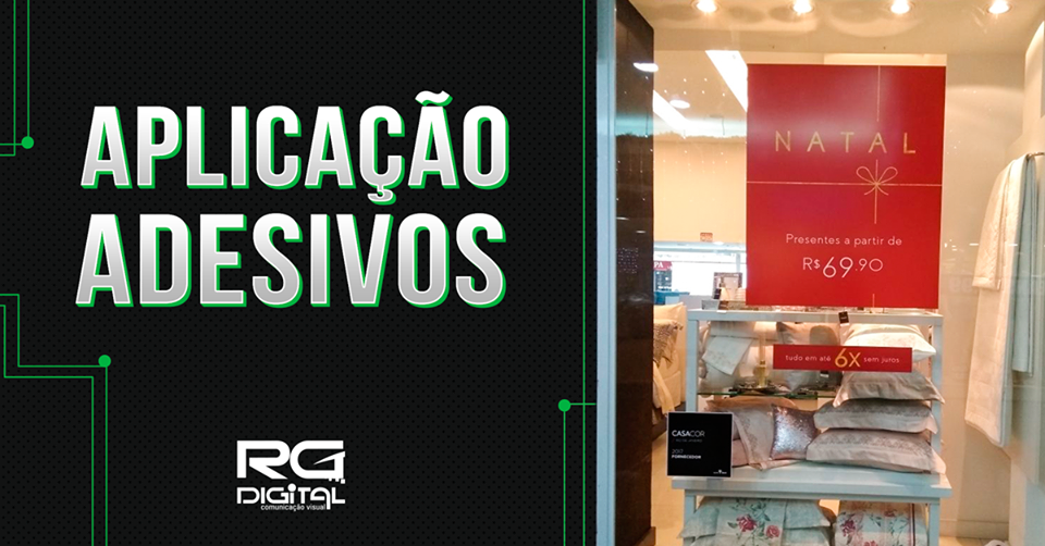 Aplicação de Adesivos