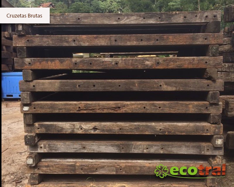 DORMENTES & CRUZETAS (PEÇAS BRUTAS)