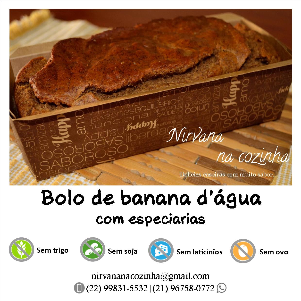 Opções de bolos sem trigo, sem leite, sem ovos, sem soja